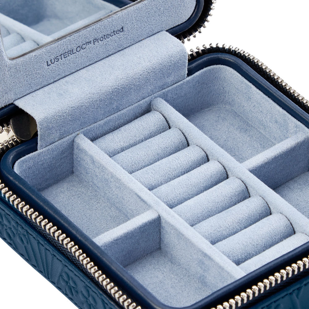 WOLF x Liberty Small Travel Zip Case - Navy