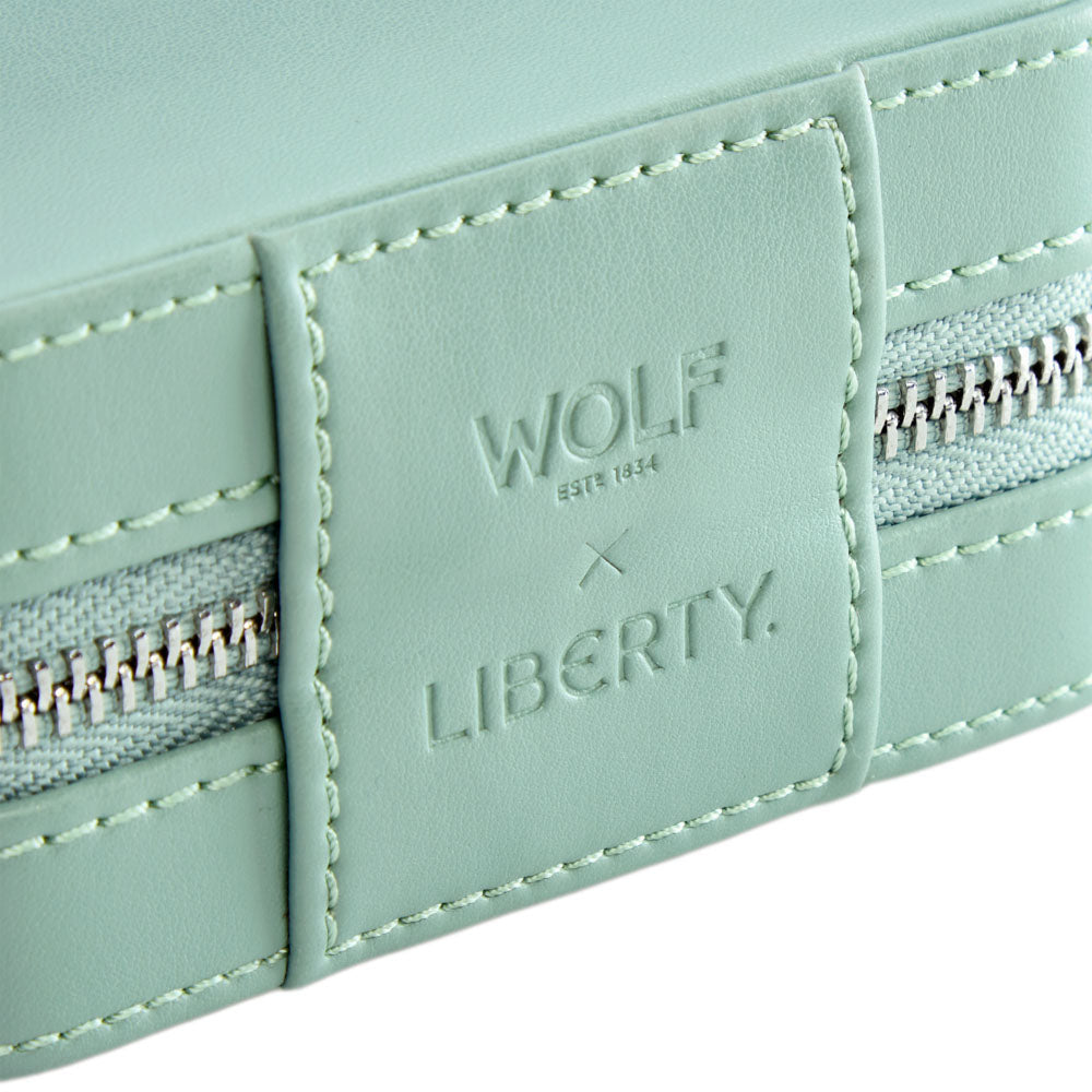 WOLF x Liberty Small Travel Zip Case - Sage