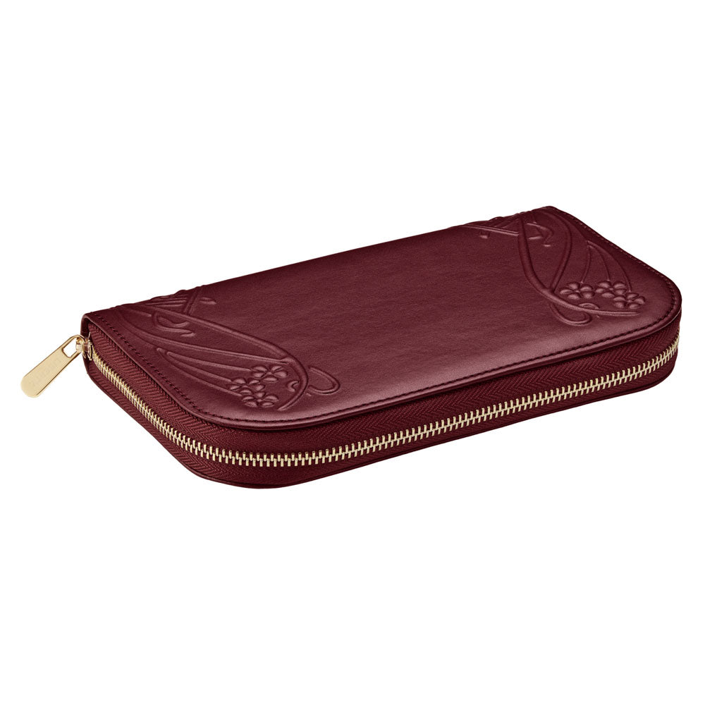 WOLF x Liberty Travel Portfolio - Burgundy