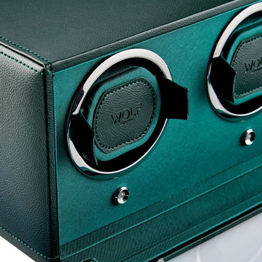 Cub Double Watch Winder with Cover