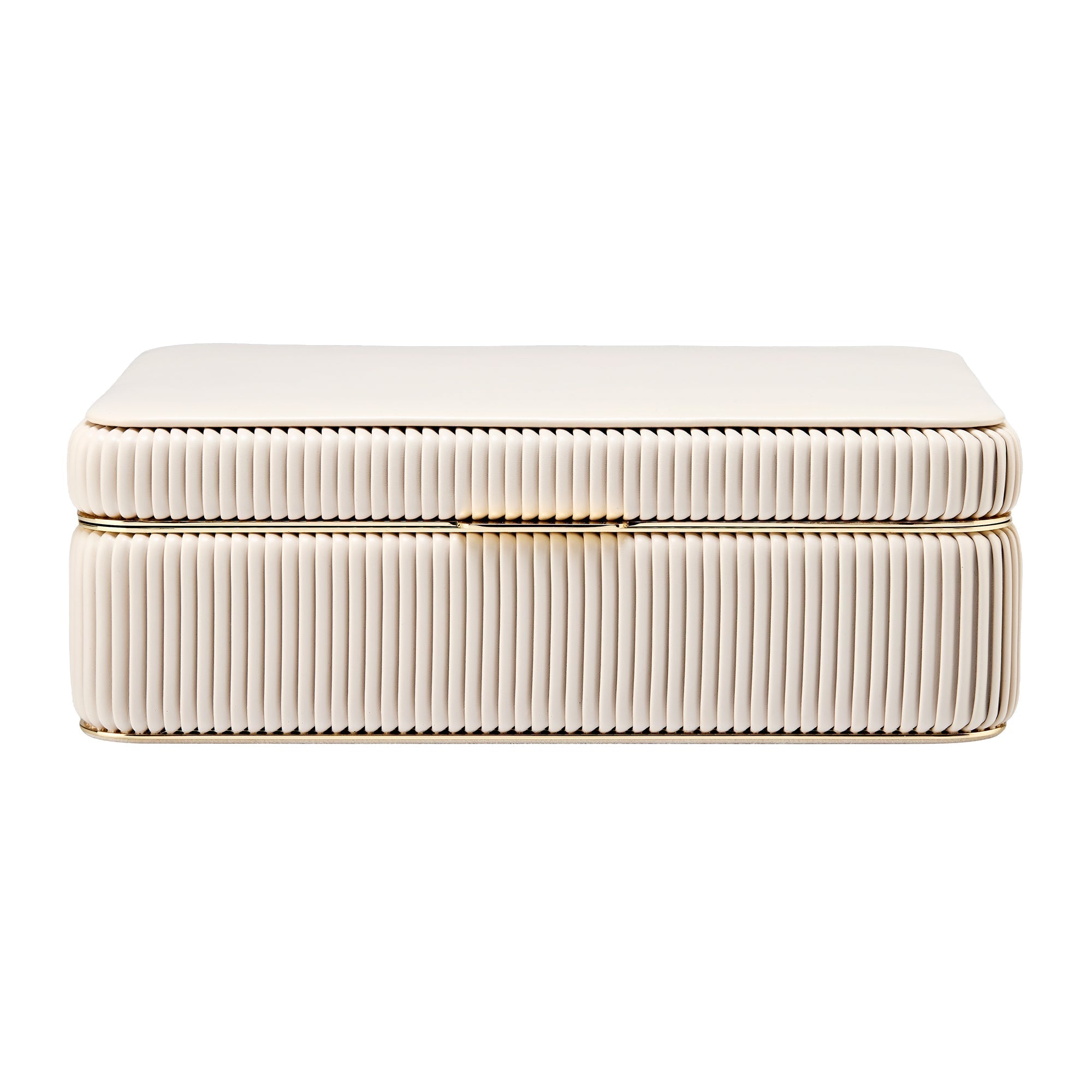 Wolf Bella Medium Jewellery Box Bone