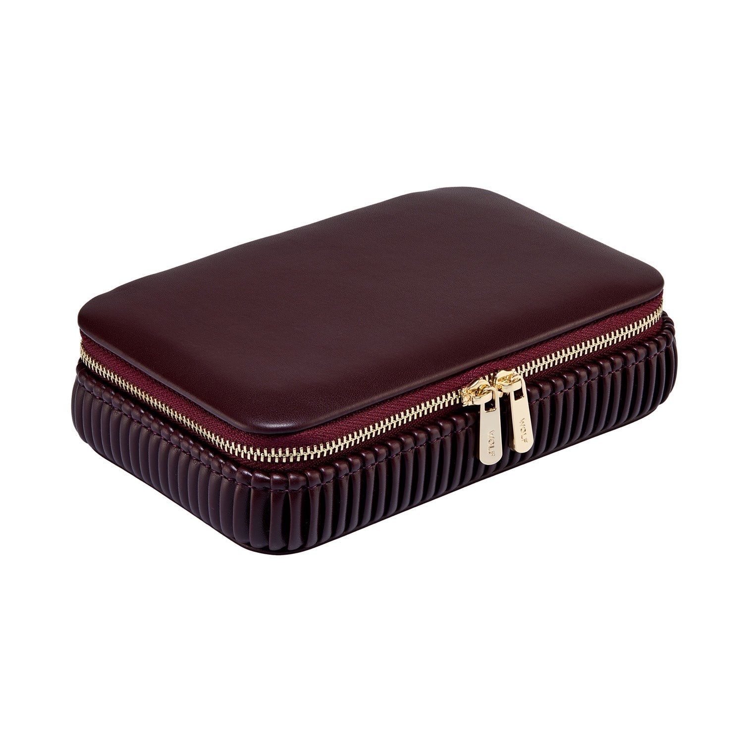 Wolf Bella Travel Zip Case Bordeaux