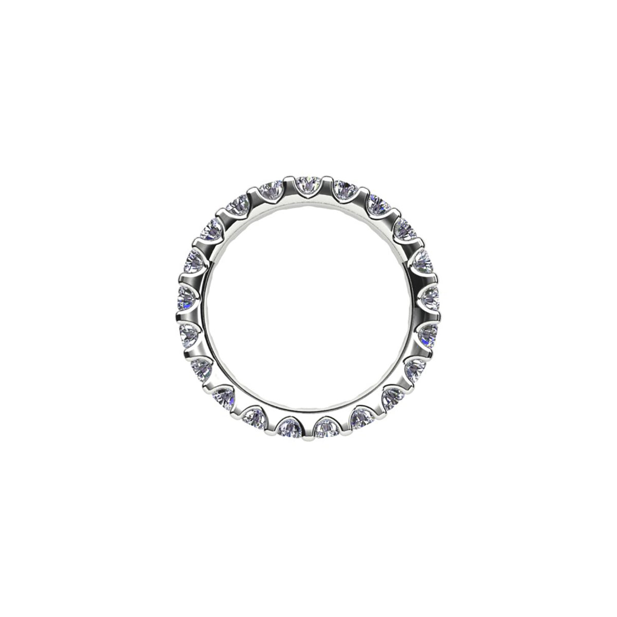 18ct White Gold Diamond Eternity Ring