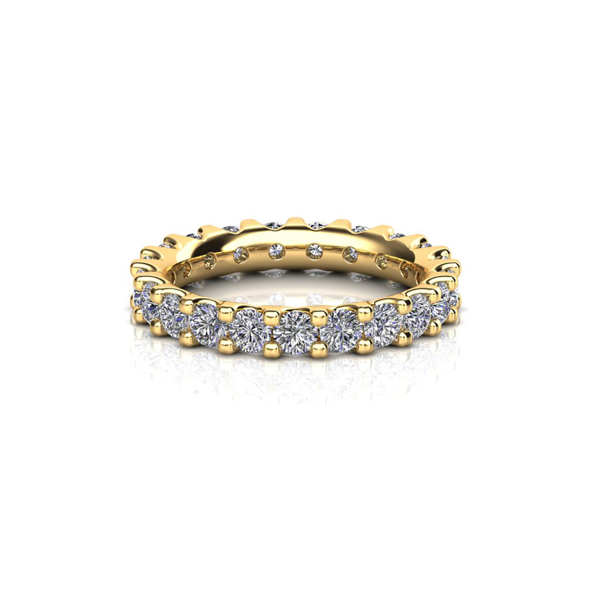 18ct Yellow Gold Diamond Eternity Ring