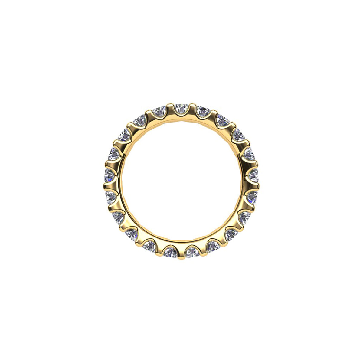 18ct Yellow Gold Diamond Eternity Ring
