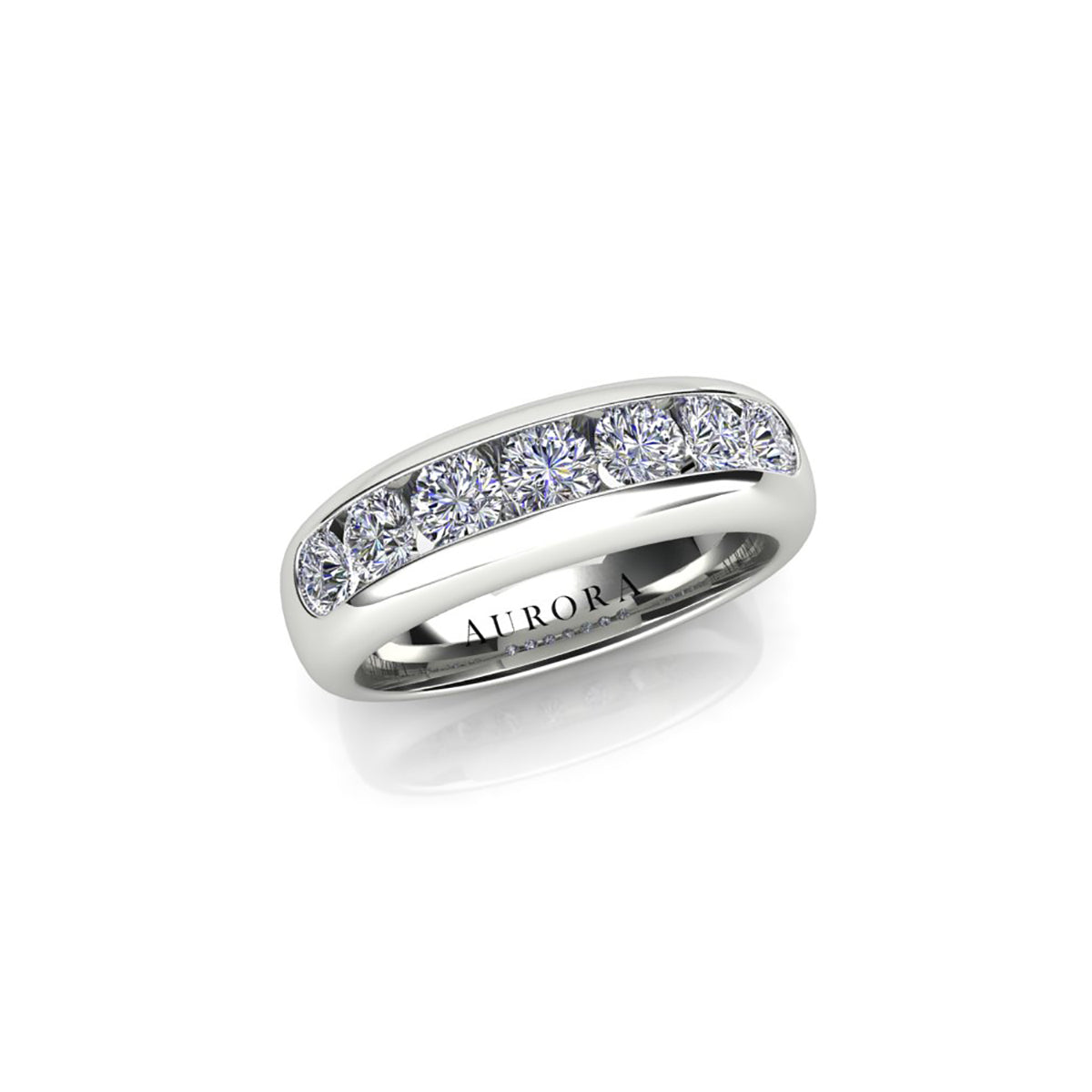 18ct White Gold Diamond Eternity Ring