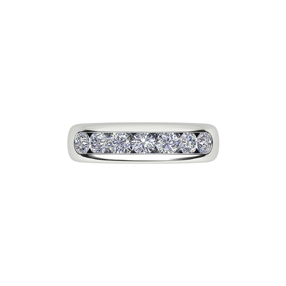 18ct White Gold Diamond Eternity Ring