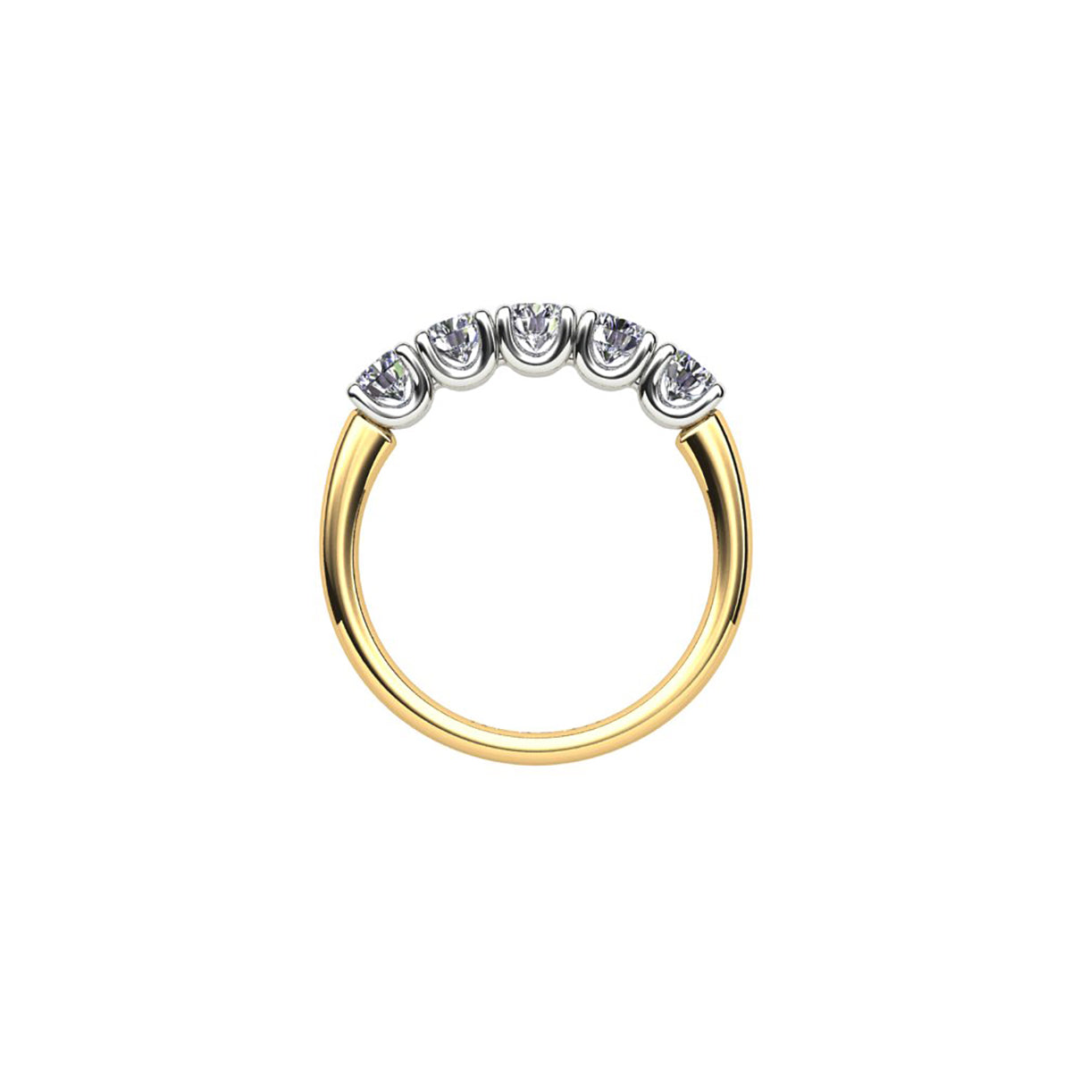 18ct Yellow Gold Diamond Ring