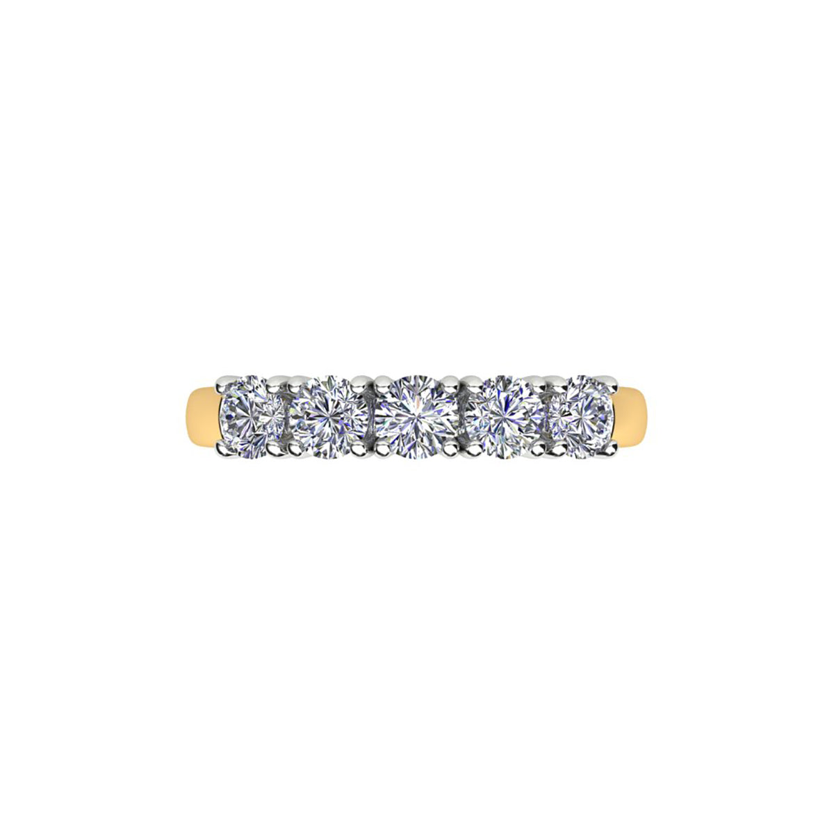 18ct Yellow Gold Diamond Ring