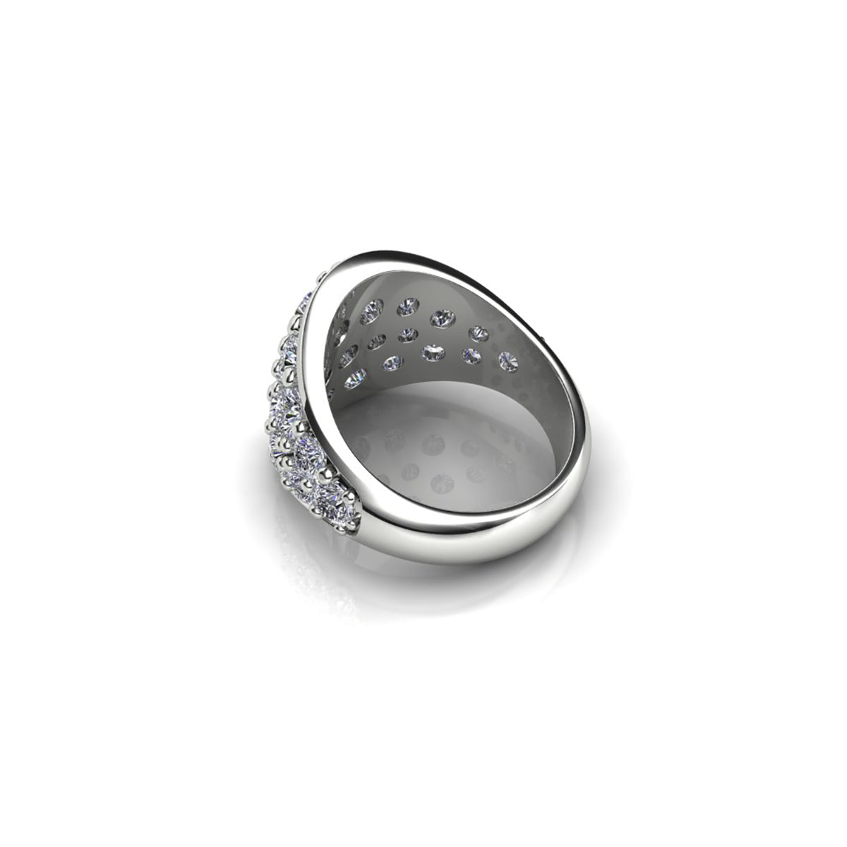 18ct White Gold Diamond Ring