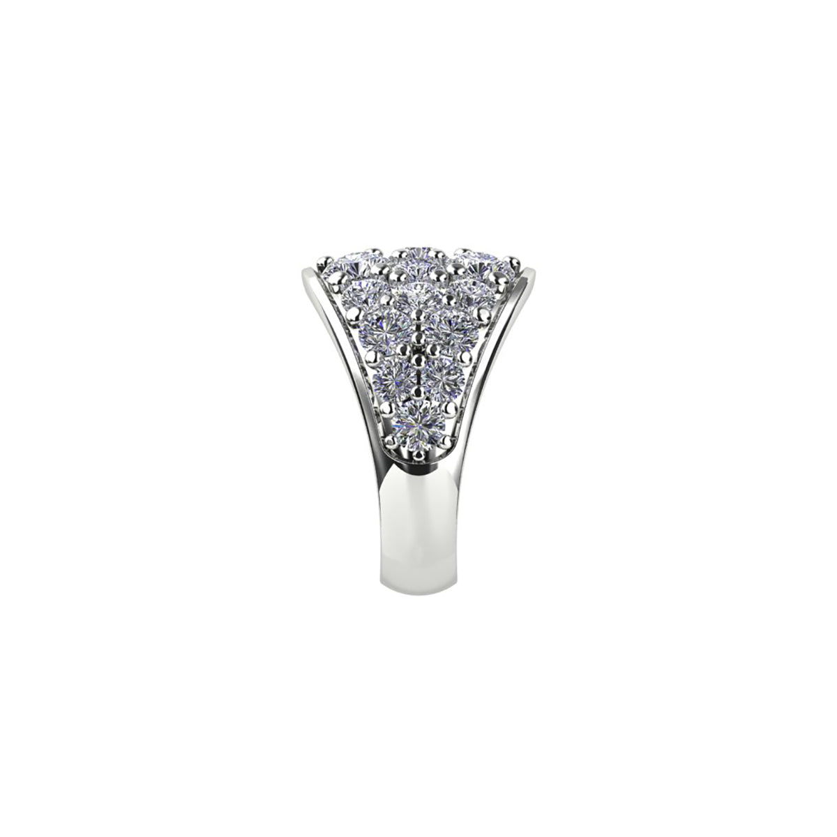 18ct White Gold Diamond Ring