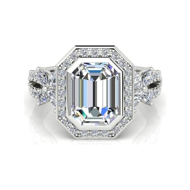 18ct White Gold 1.98ct Diamond Engagement Ring