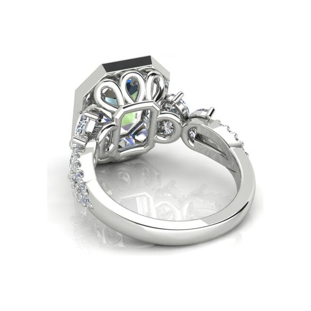 18ct White Gold 1.98ct Diamond Engagement Ring