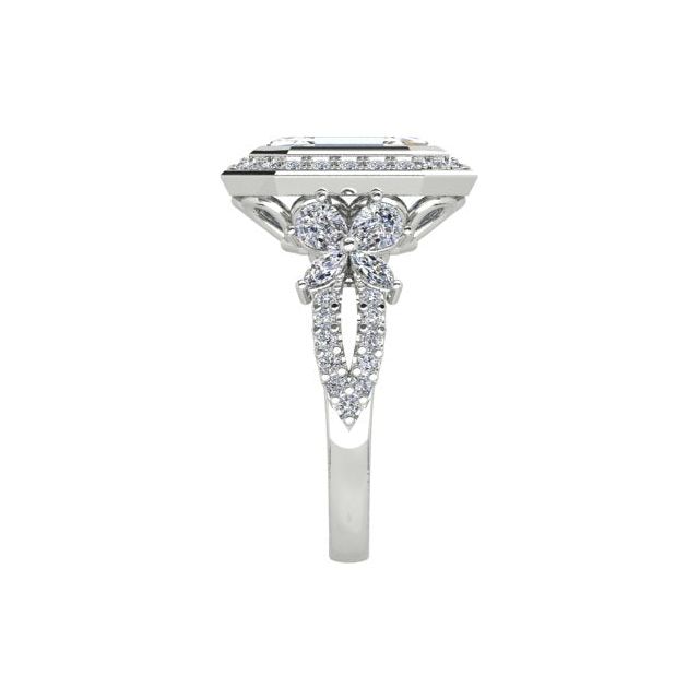 18ct White Gold 1.98ct Diamond Engagement Ring
