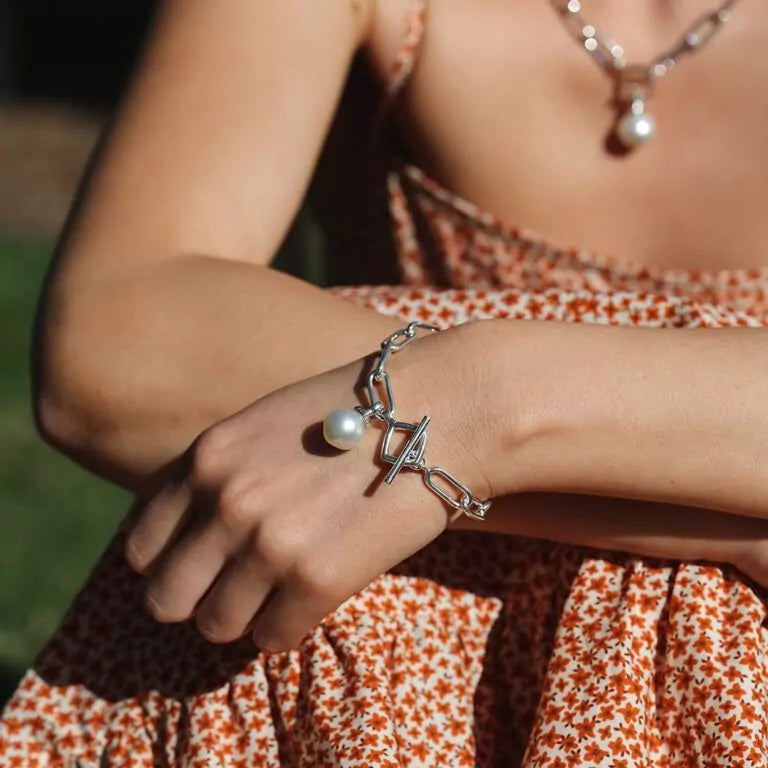 Kailis Sterling Silver Shackles Bracelet