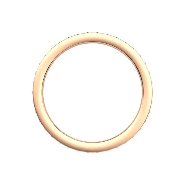18ct Rose Gold 0.50ct Argyle Origin Pink Diamond Wedding Ring