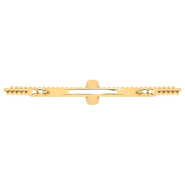 18ct Yellow Gold Small Signet Rotating Disc Pendant