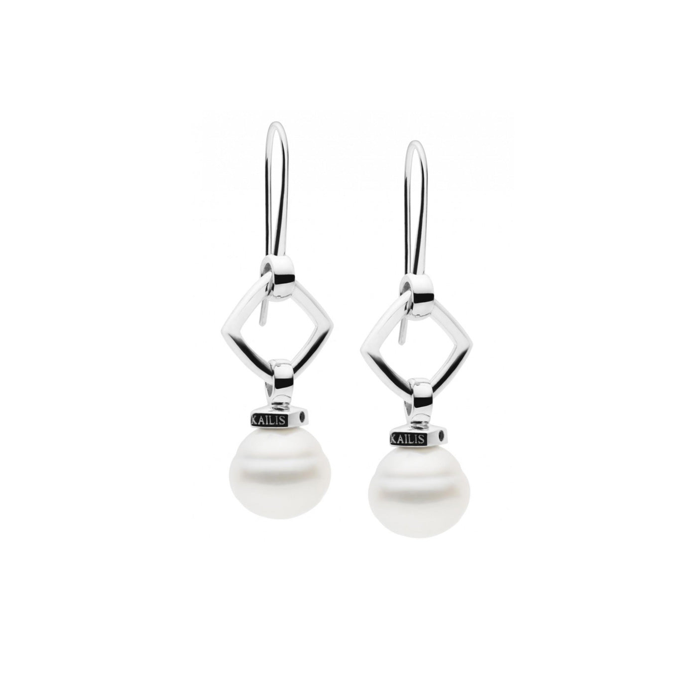 Kailis Sterling Silver Geometric Earrings