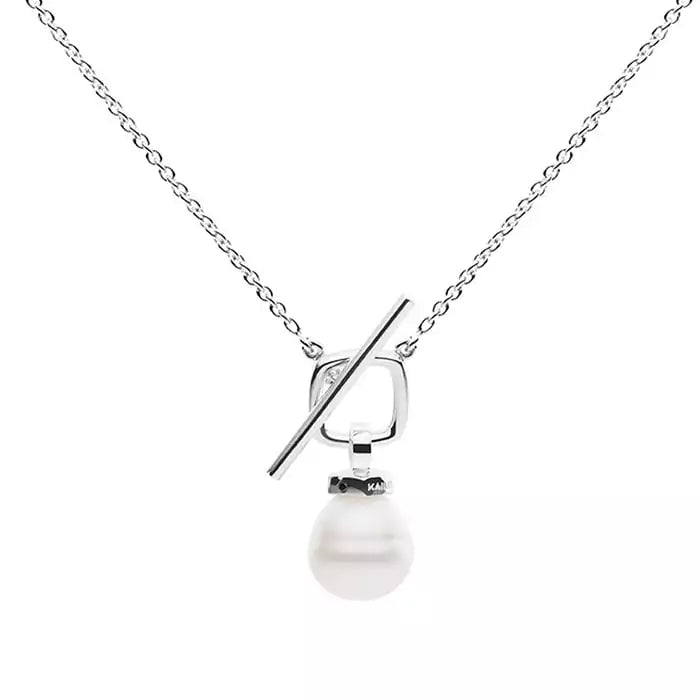 Kailis Sterling Silver T-Bar Necklace