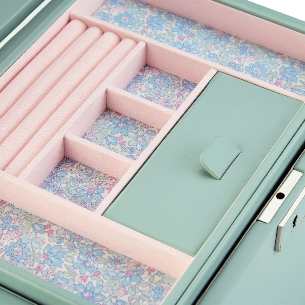 WOLF x Liberty Large Jewellery Box - Sage