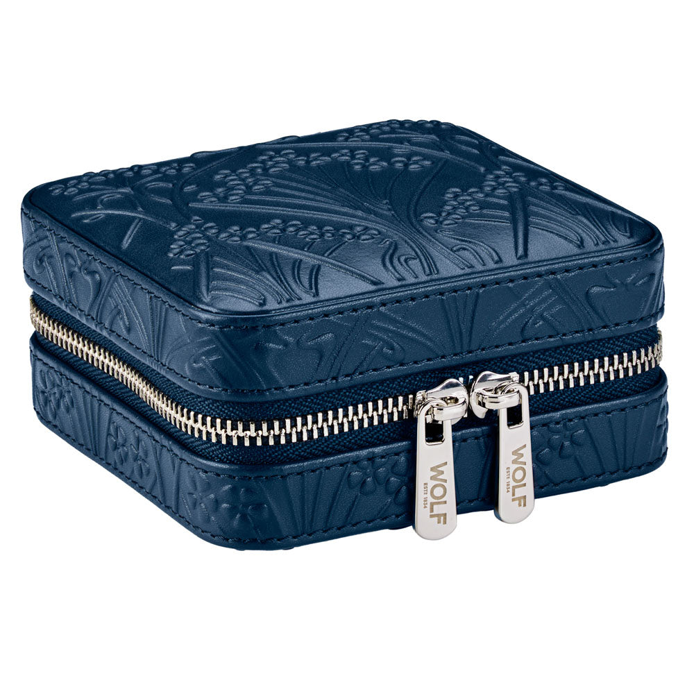 WOLF x Liberty Small Travel Zip Case - Navy