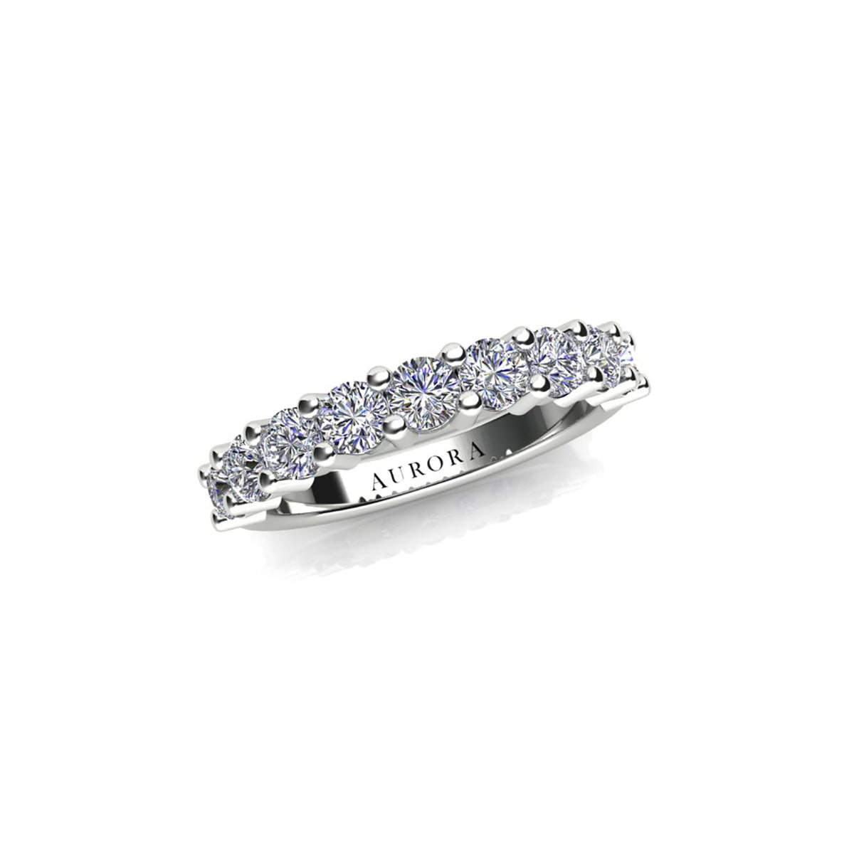 18ct White Gold Diamond Eternity Ring