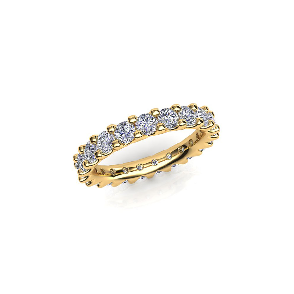 18ct Yellow Gold Diamond Eternity Ring