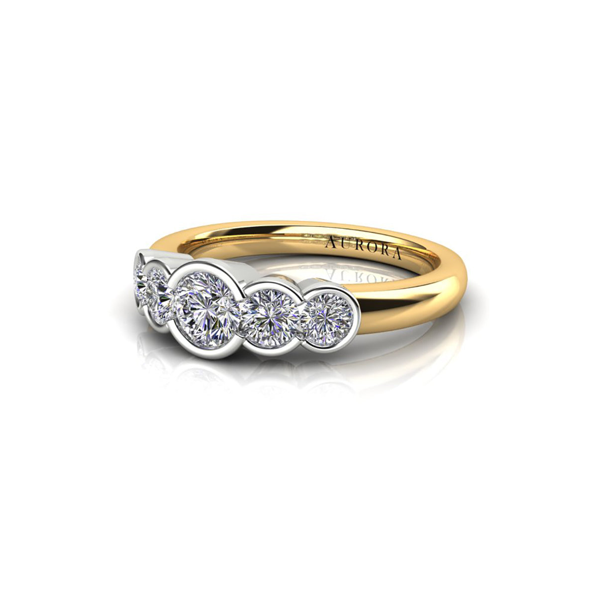 18ct Yellow Gold Diamond Ring