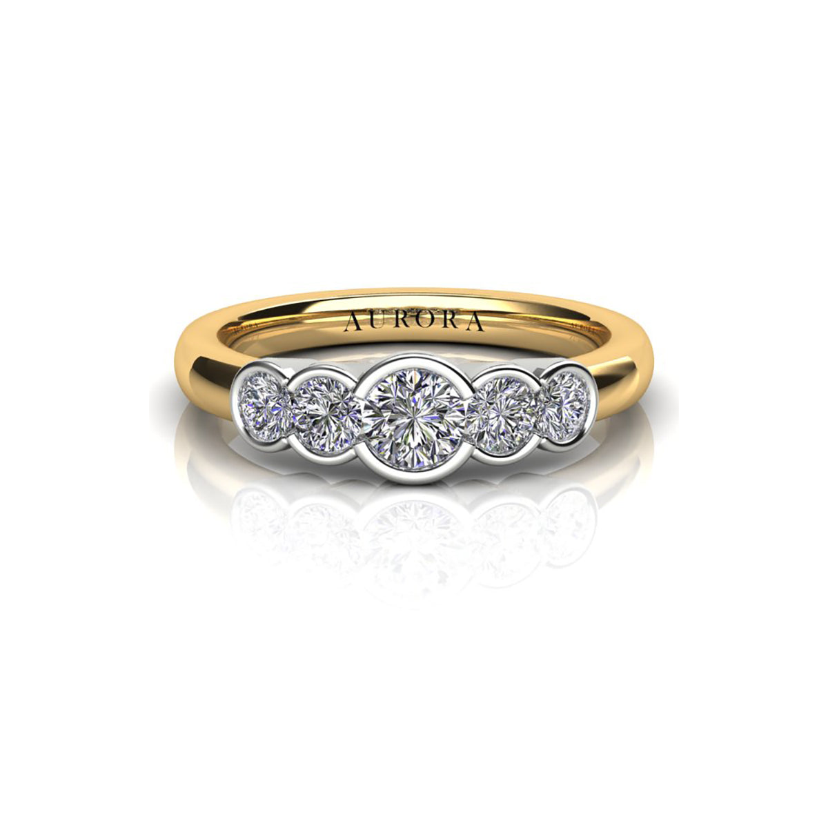 18ct Yellow Gold Diamond Ring