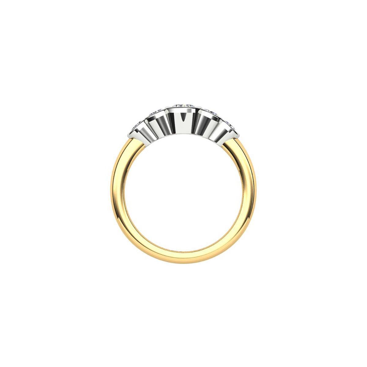 18ct Yellow Gold Diamond Ring
