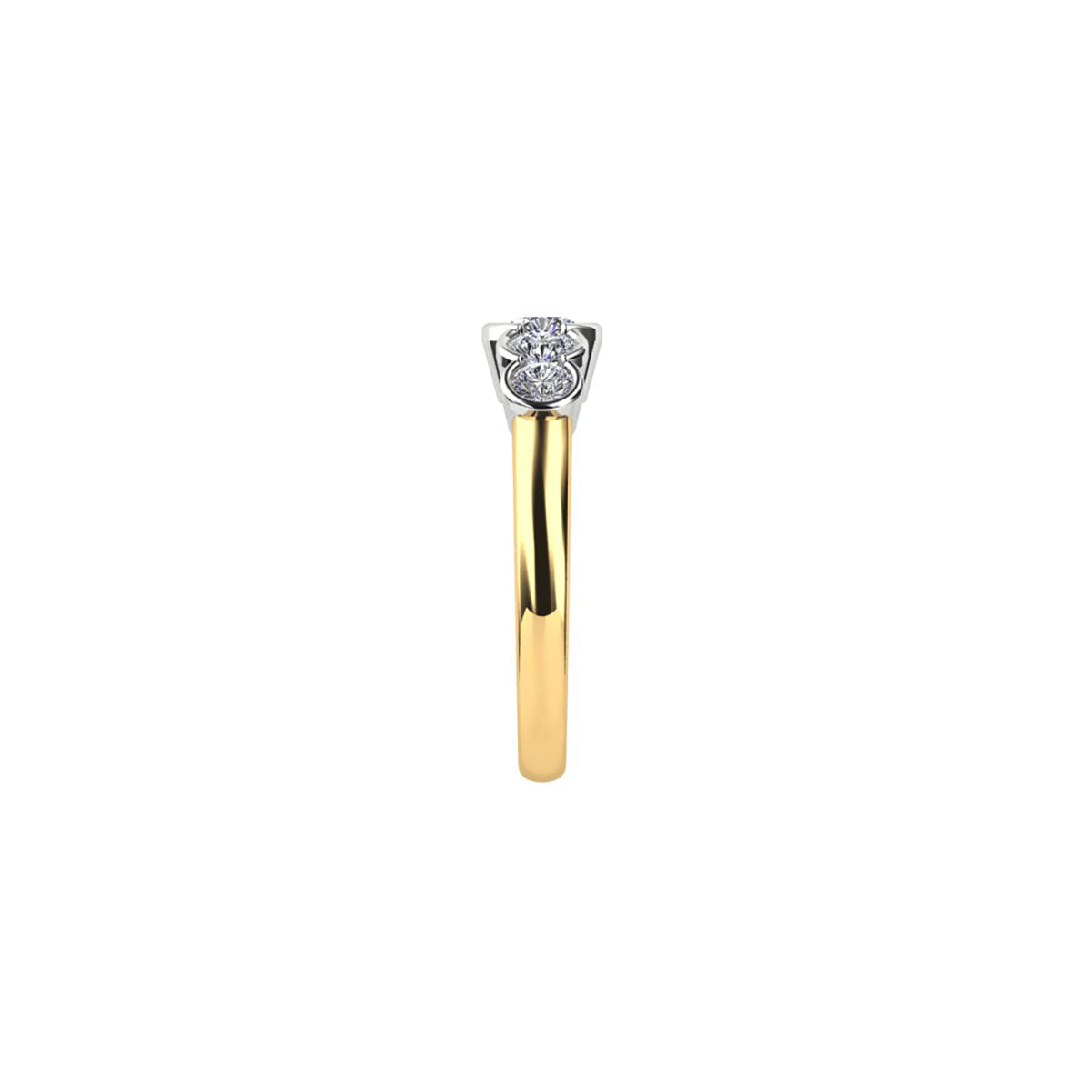 18ct Yellow Gold Diamond Ring