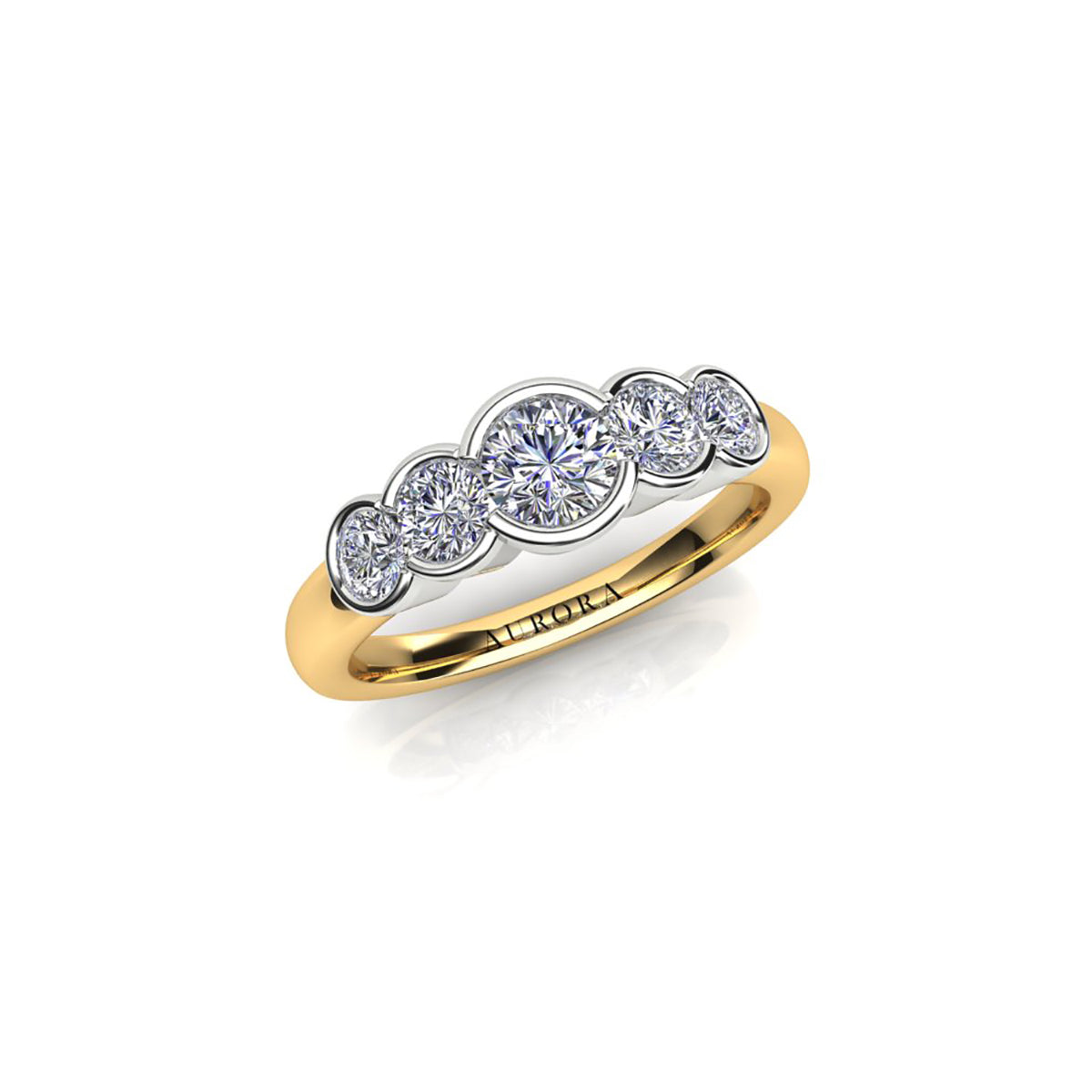 18ct Yellow Gold Diamond Ring