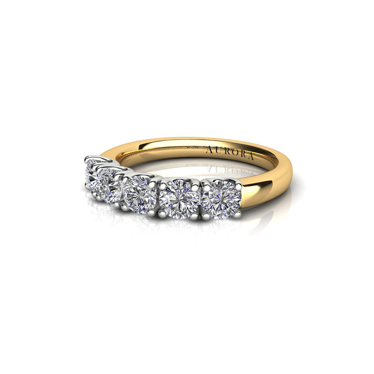 18ct Yellow Gold Diamond Ring