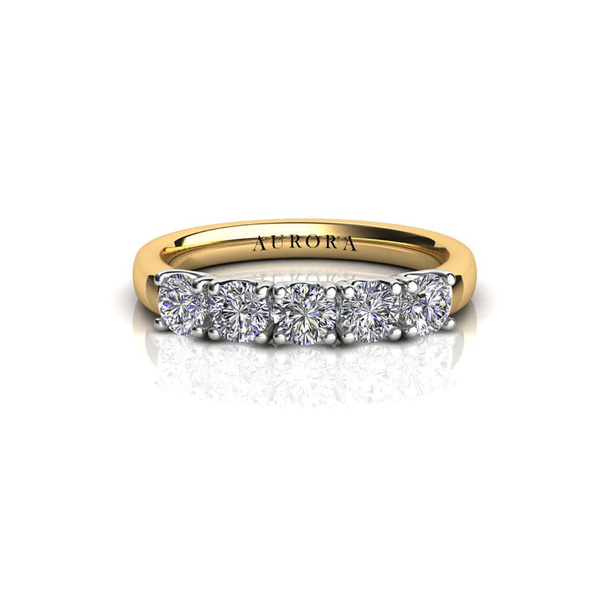 18ct Yellow Gold Diamond Ring