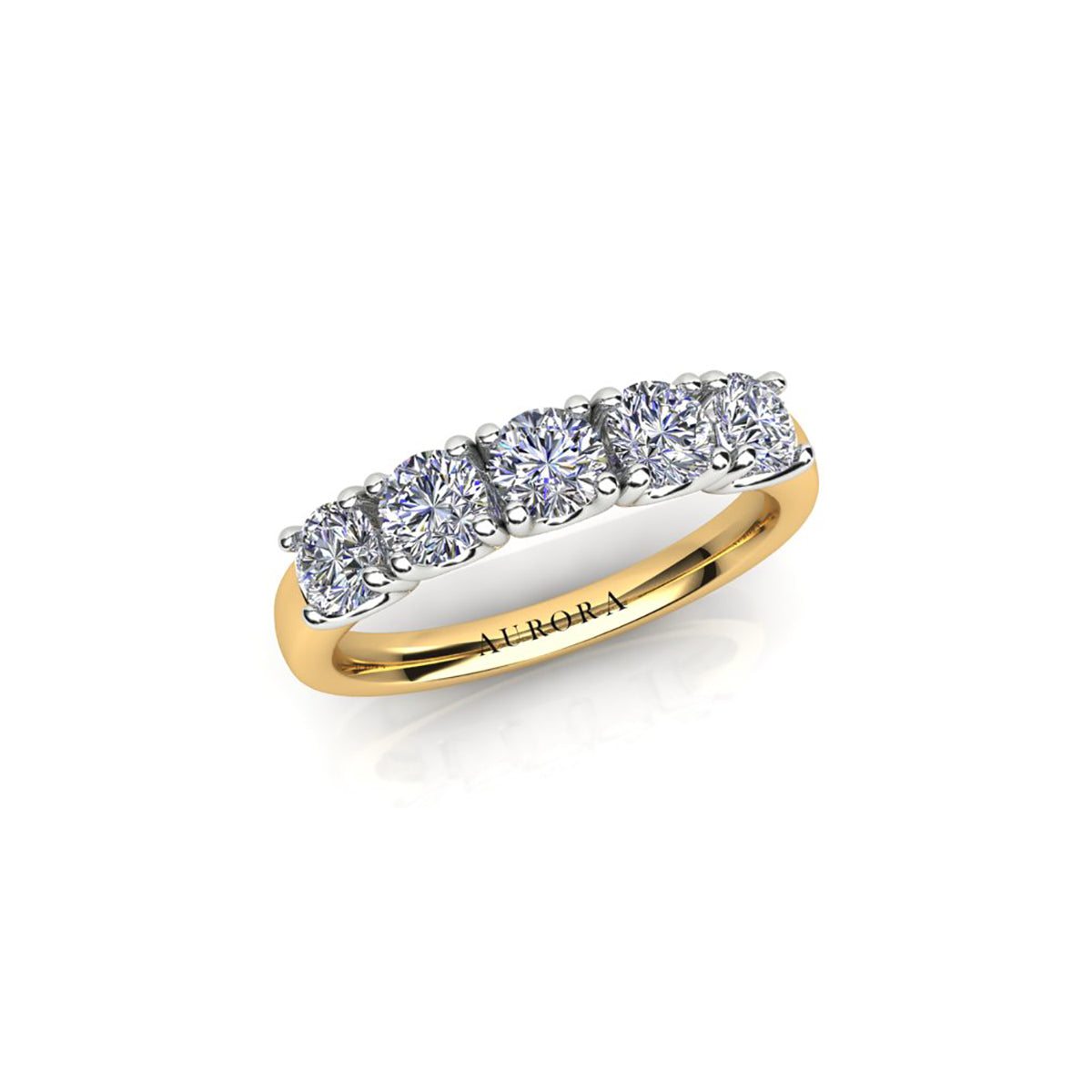 18ct Yellow Gold Diamond Ring