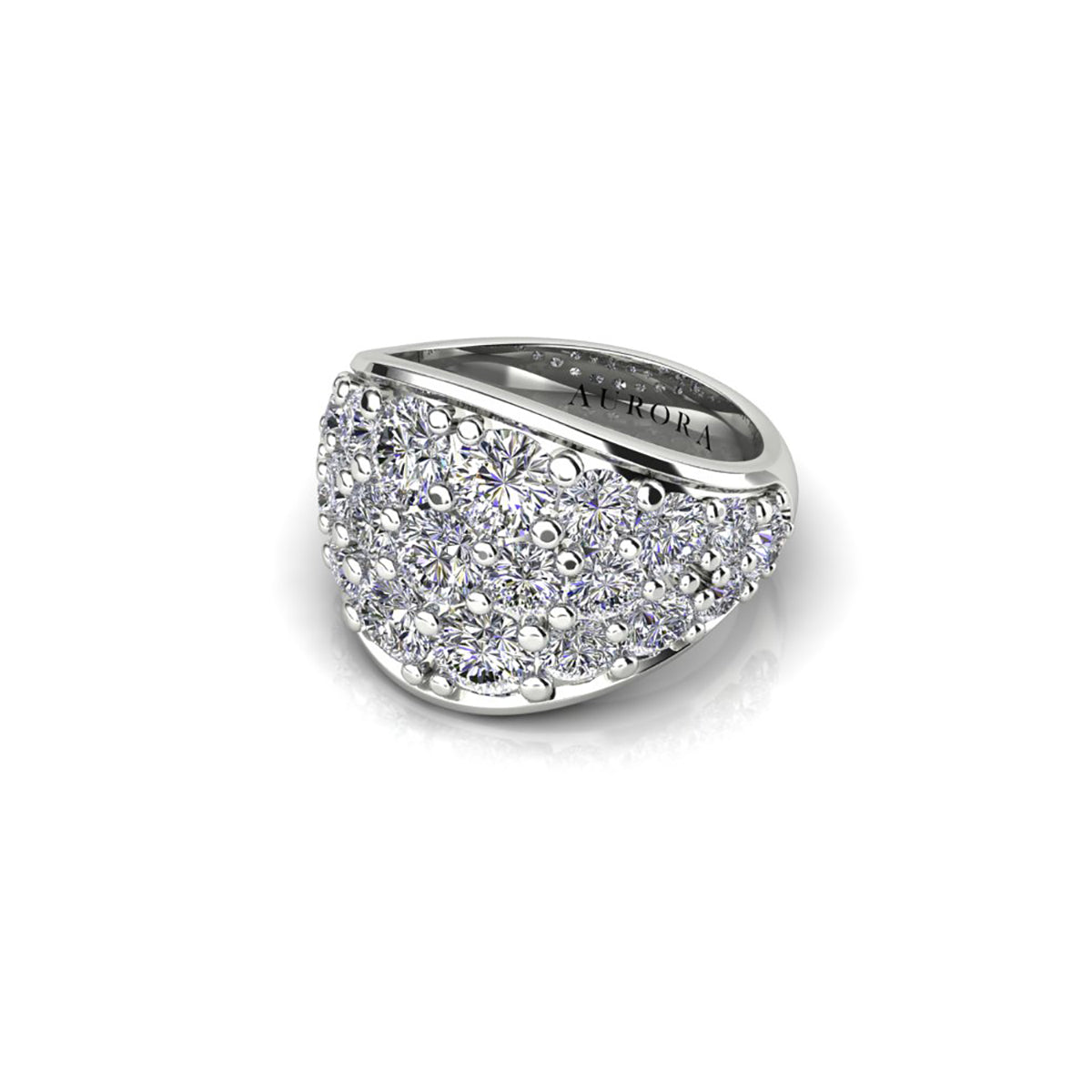18ct White Gold Diamond Ring