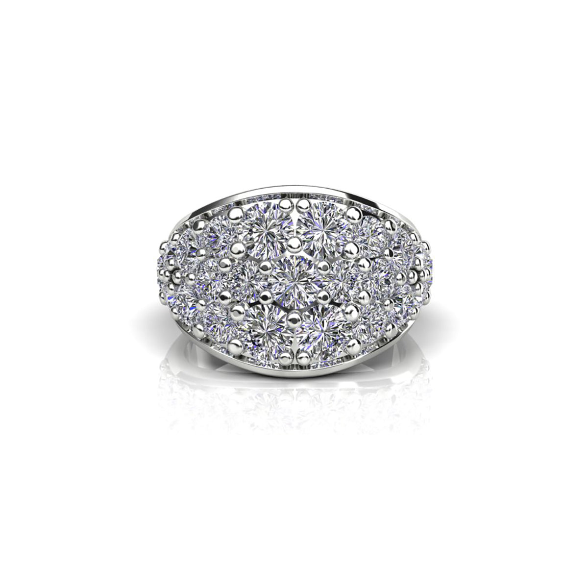 18ct White Gold Diamond Ring