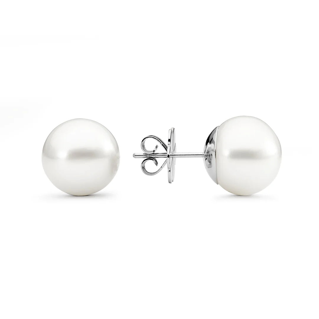 AUTORE 18ct White Gold Stud Earrings