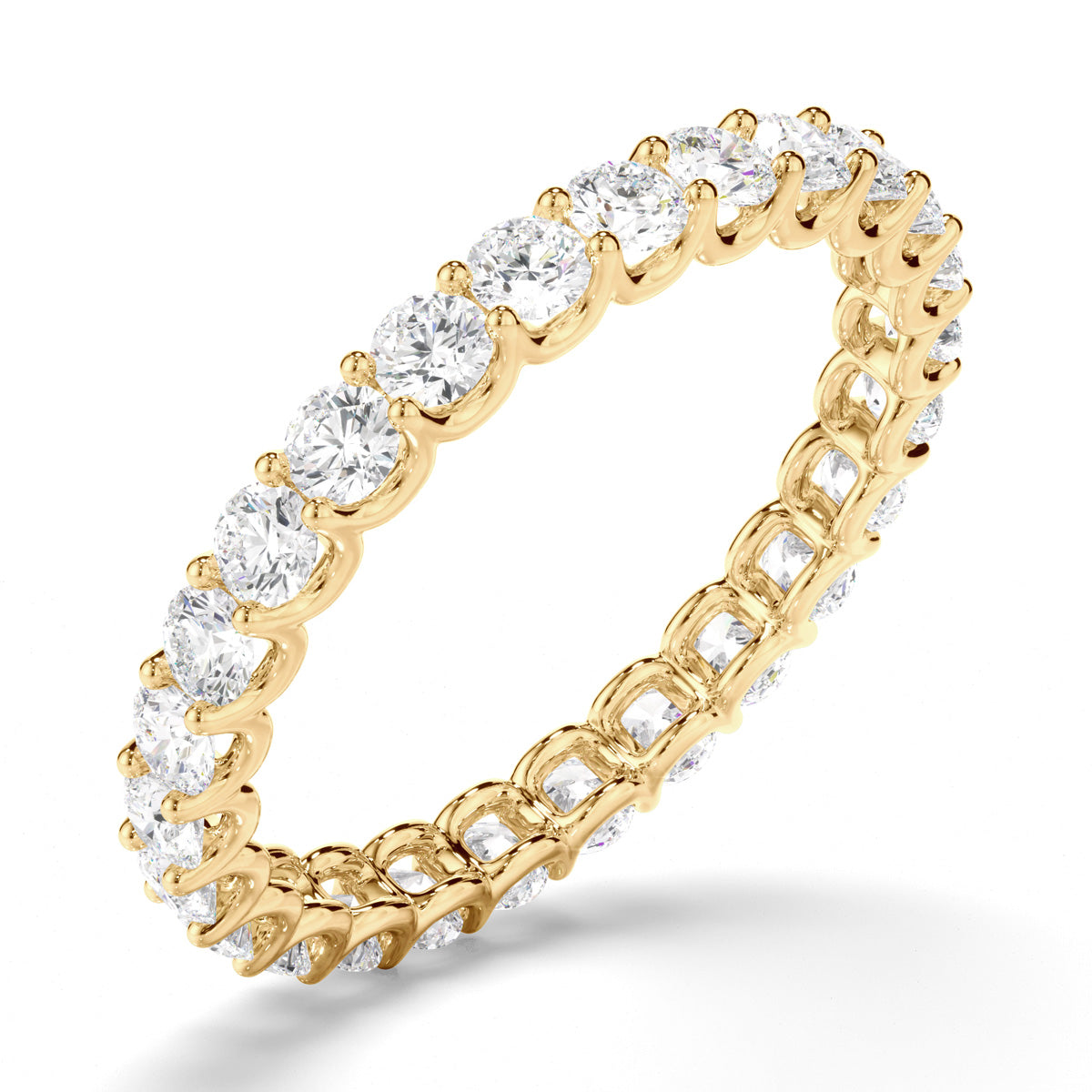 Round Brilliant Cut Diamond Eternity Ring