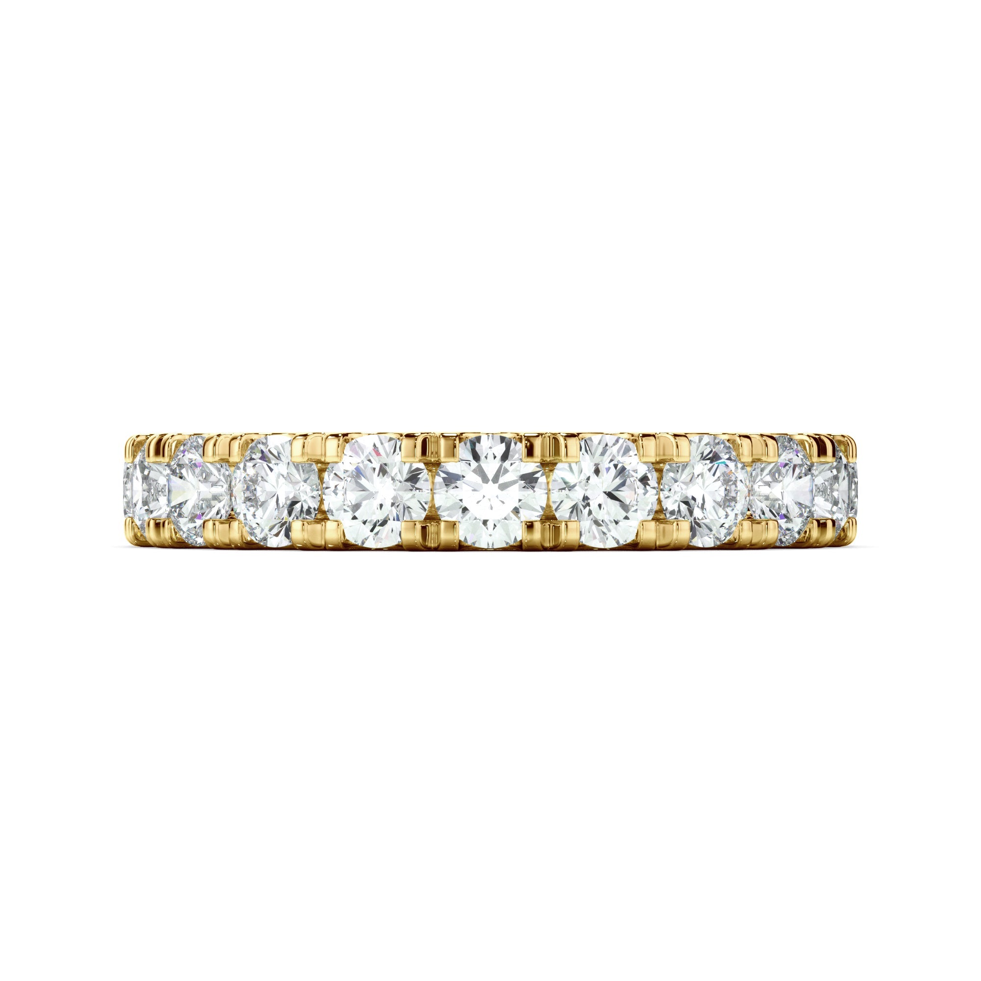 1.9ct Round Brilliant Cut Lab Grown Diamond Eternity Ring