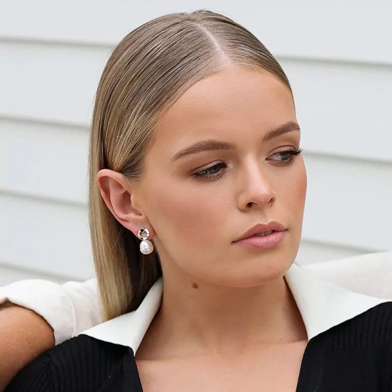 Kailis Sterling Silver Odyssey Pearl Earrings
